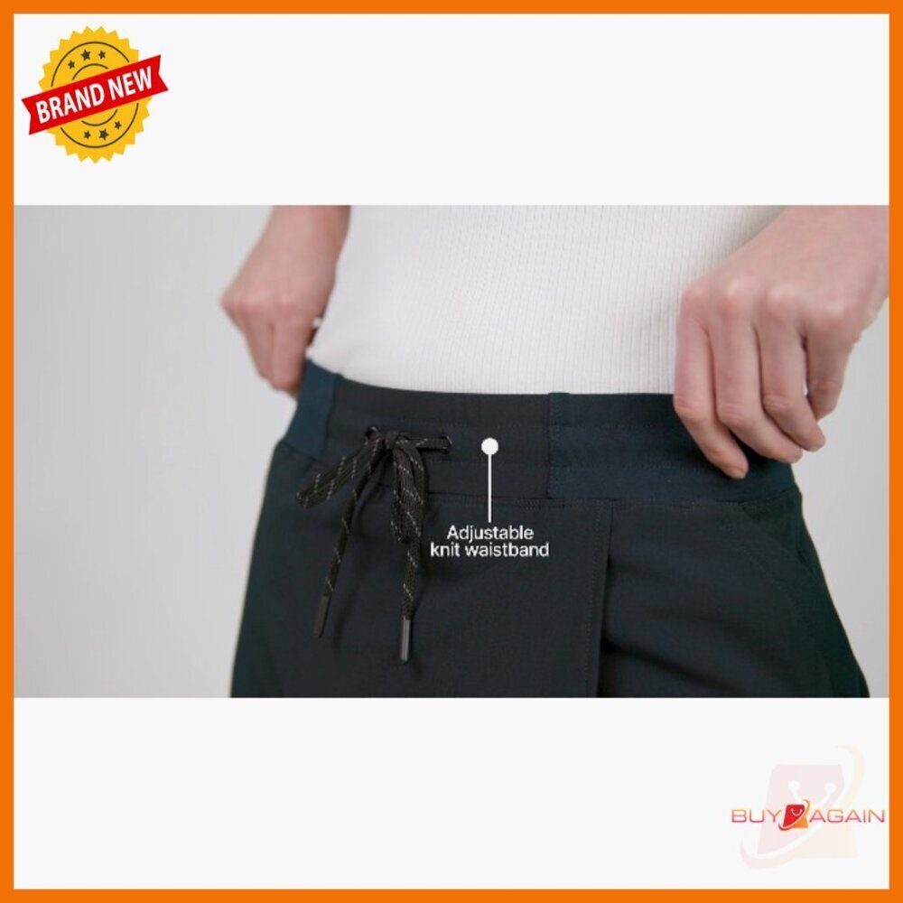 Active Skort with Built-In Shorts Quick Dry Stretch UPF 50+ Pockets - Picture 7 of 7